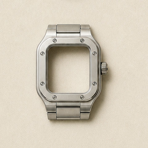 Brushed steel