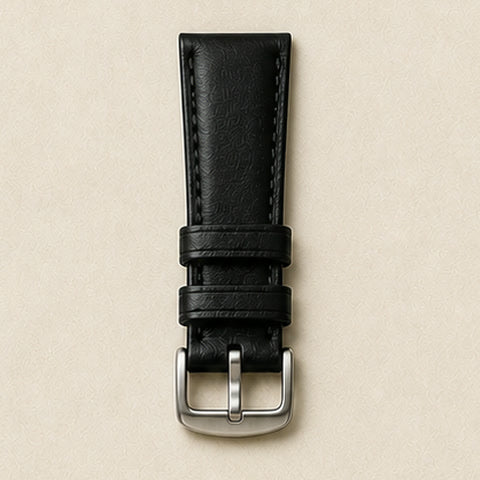 Black leather