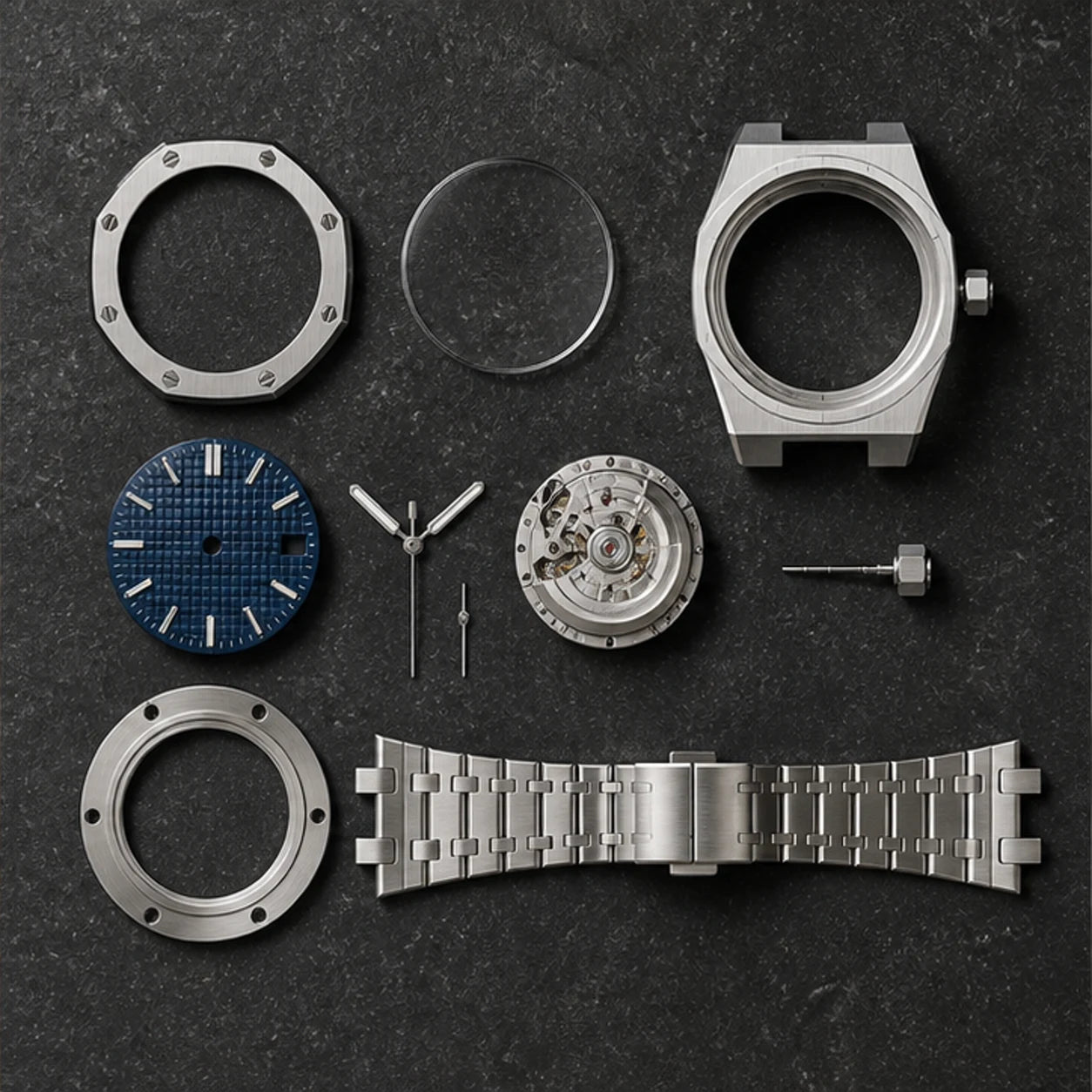 Composants du kit Facet 39 Integrated Kit Blue