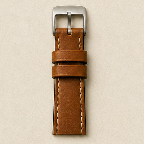 Tan leather