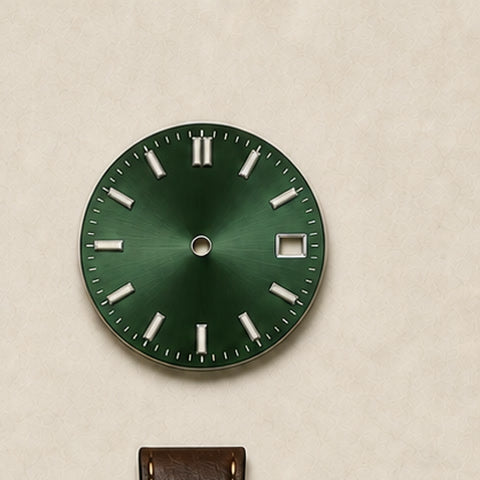Green sunburst